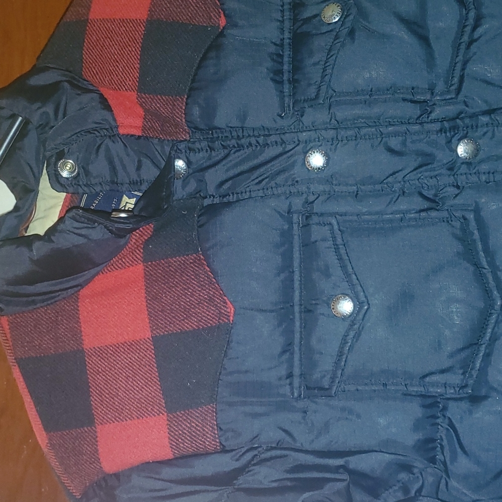 Women's Penfield barely used Down Buffalo Plaid Jacket coat. - Picture 3 of 4